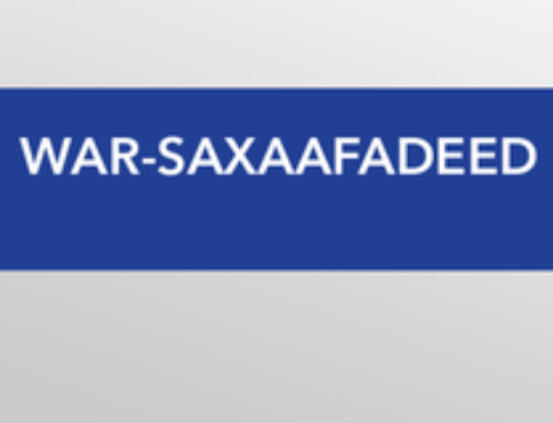 War Saxaafadeed: SONSA Oo Dhaweysay War Saxaafadeedkii Beesha Caalamka